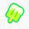 A sticker in Mario Kart World