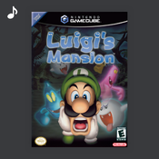 Cover image for the Top tracks playlist from Luigi's Mansion on Nintendo Music
