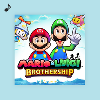Cover image for the Top tracks playlist from Mario & Luigi: Brothership on Nintendo Music