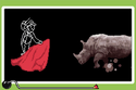Thumbnail for "Raging Rhino" from WarioWare, Inc.: Mega Microgame$! used for Nintendo Music