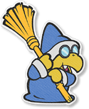 Kamek in Paper Mario: The Origami King