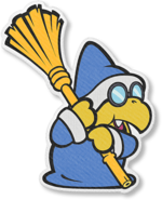 Kamek in Paper Mario: The Origami King