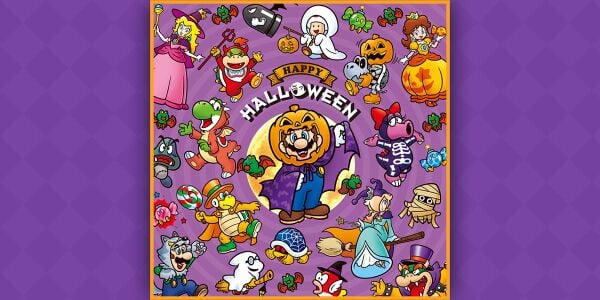 Banner used for a Halloween 2021 Play Nintendo opinion poll