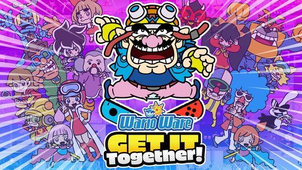 Picture shown when the player matches all the cards in a WarioWare: Get It Together!-themed Memory Match-up activity