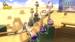 Screenshot of Super Mario 3D World.