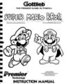Manual of the Super Mario Bros. pinball machine