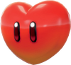 Artwork of a Heart from Super Mario Odyssey.