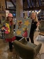 Jen Taylor with Samantha Kelly, who also voiced Peach and Toad
