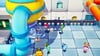 A Water Tower outside battle in Mario & Luigi: Brothership