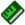 Sprite of a green Card Key in Paper Mario: The Thousand-Year Door.