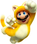 Artwork of Cat Mario from Super Mario 3D World.