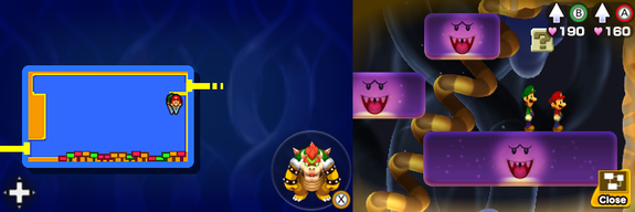 Block 34 in Energy Hold of Mario & Luigi: Bowser's Inside Story + Bowser Jr.'s Journey.