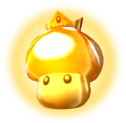 Golden Dash Mushroom Super Mario Wiki The Mario Encyclopedia 
