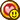 Sprite of the HP Drain P badge in Paper Mario: The Thousand-Year Door.