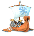 A Snowmad ship