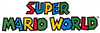 English logo of Super Mario World