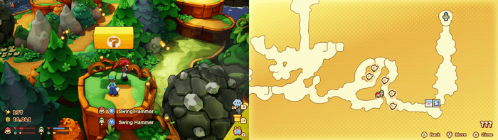 Block 16 in Conductor Island from Mario & Luigi: Brothership