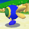 A blue Cataquack in Mario Kart: Double Dash!!