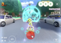 Penguin Toad using the Dash Ring while in Frenzy mode