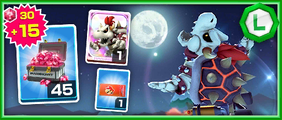 The Dry Bowser Pack from the 2020 Mario vs. Luigi Tour in Mario Kart Tour