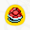 A sticker in Mario Kart World
