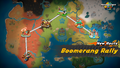 Promotional artwork of the route