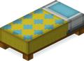 Light Blue Bed