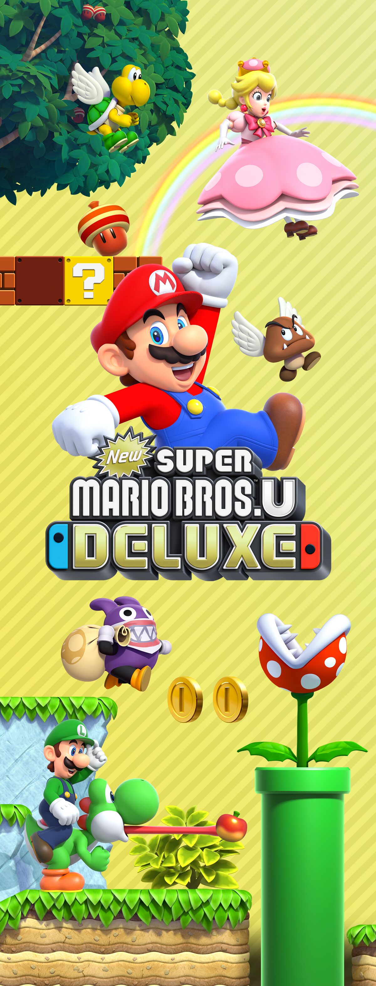 File:NSMBU Deluxe Vertical Banner.jpg - Super Mario Wiki, the Mario ...