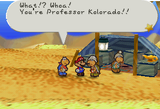 Kooper talking to Kolorado in the west of Dry Dry Desert