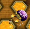 Screenshot of a large Mandibug in Super Mario Galaxy on Nintendo Switch