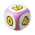 Peach Dice Block