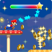 Image depicting Mario in a Coin Rush in Super Mario Run, from the Notebook