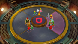 It's the Pits minigame from Super Mario Party