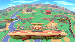 Screenshot of a stage from Super Smash Bros. for Nintendo 3DS / Wii U