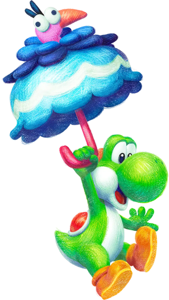 File:YatMB Yoshi and Plumebrella.png