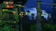 Screenshot of Donkey Kong Country: Tropical Freeze.