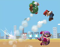 Dash Attack Wario-Man Brawl.png