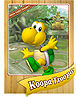 Level 1 Koopa Troopa card from the Mario Super Sluggers card game