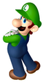 Luigi back posing
