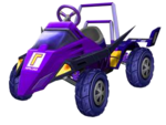 The Waluigi Racer from Mario Kart: Double Dash!!