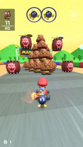 Barrel Bombs in Goomba Takedown