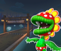 The course icon with Petey Piranha
