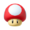 Mushroom from Mario Kart Tour.