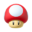 Mushroom from Mario Kart Tour.