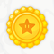 A sticker in Mario Kart World