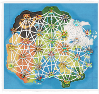 Map artwork from Mario Kart World.