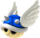 Artwork of a Spiny Shell, from Mario Kart Wii.