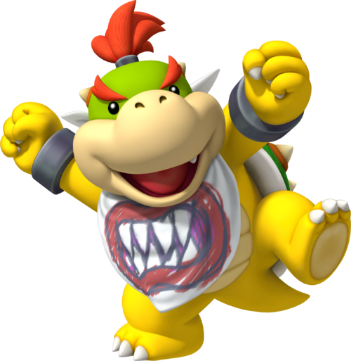 Artwork of Bowser Jr. for Mario Party 9 (reused for Mario & Sonic at the Rio 2016 Olympic Games)