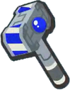 Rabbid Mario's starting weapon, Big Blue Bopper