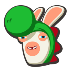 Rabbid Yoshi - Super Mario Wiki, the Mario encyclopedia